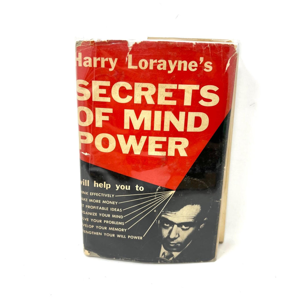 Secrets of Mind Power by Harry Lorayne, 1961 Hardcover
