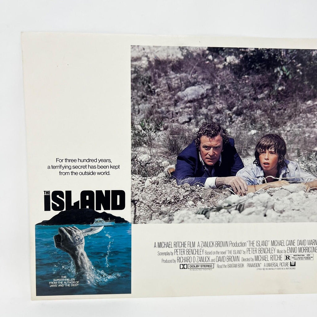 The island Scfi Movie Lobby Cards Set of 4