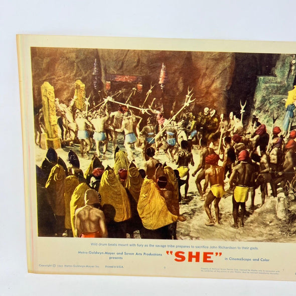 1965 She Collectible Movie Lobby Card No.8