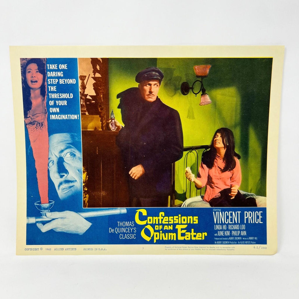 1962 Confessions of an Opium Eater Original Movie Lobby Card No.3