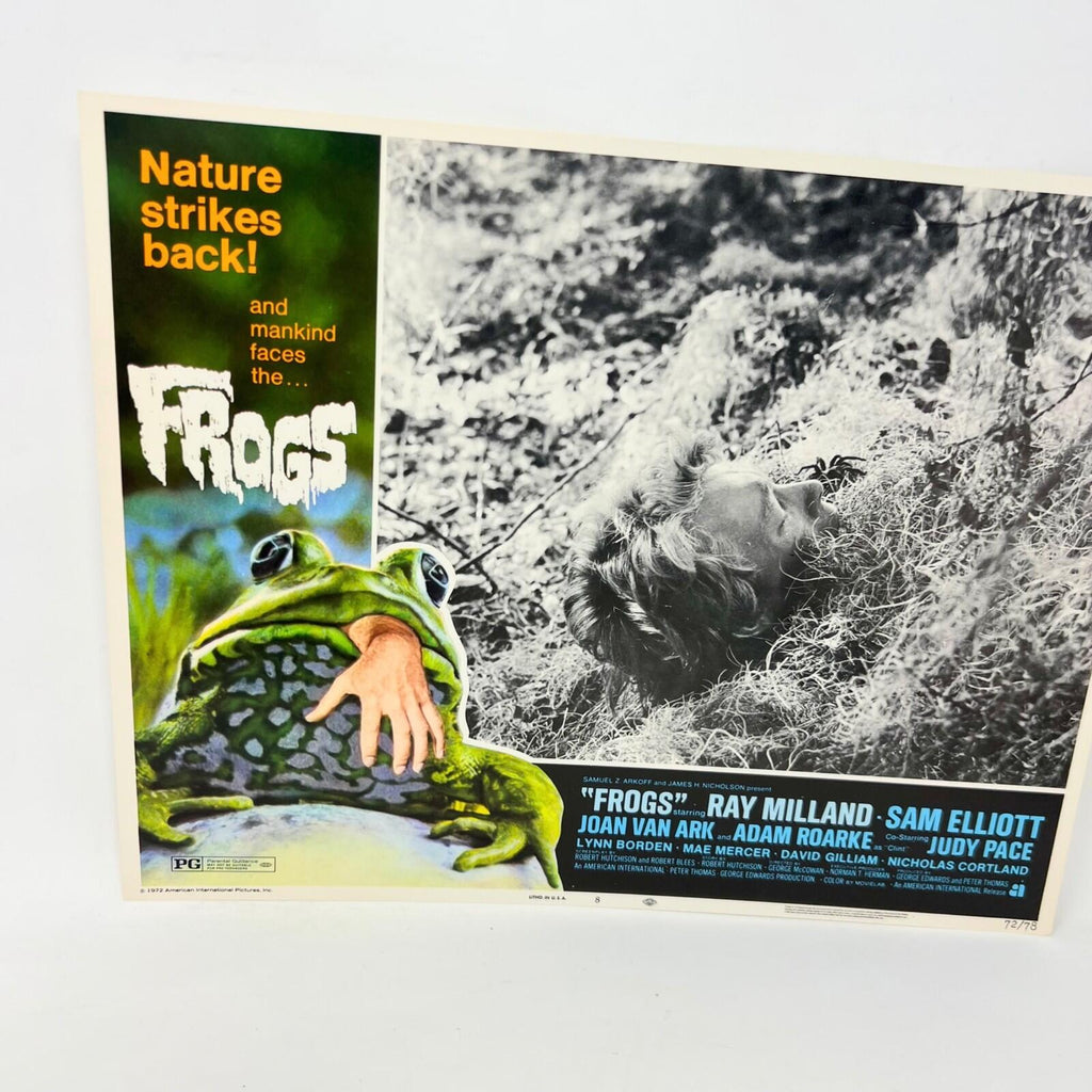 Nature Strikes Back Frogs Collectible Movie Lobby Card No.8