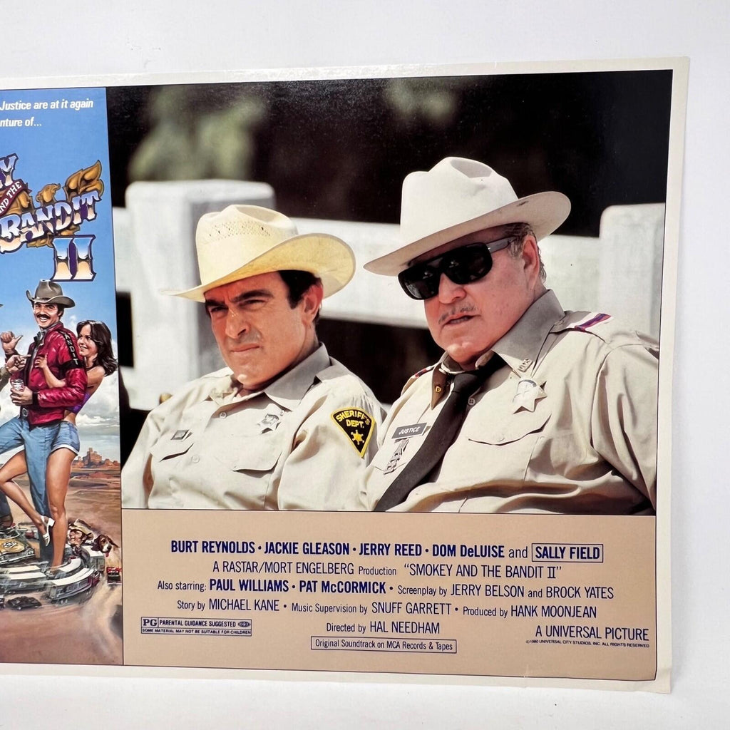 1980 Smokey and the Bandit II Original Movie Lobby card (b)