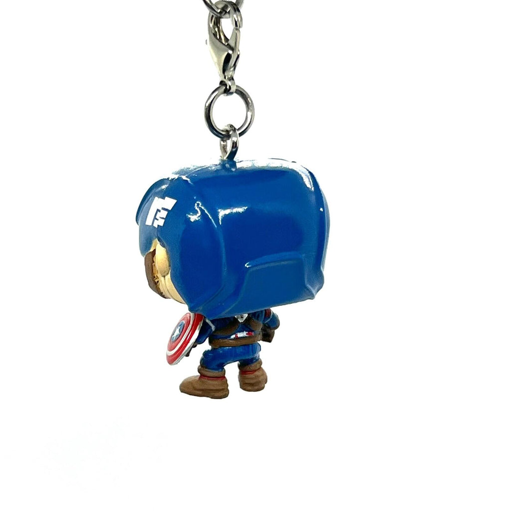 Funko Pocket Pop! Marvel Mystery Captain America Bobblehead Key Chain