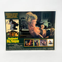 1977 The island of Dr. Moreau Horror Scifi Collectible movie Lobby Card set of 8
