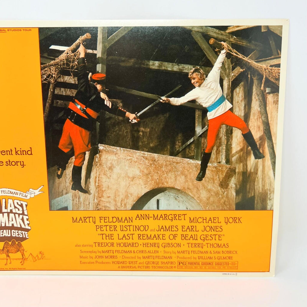 The last Remaek OF Beau Geste Lobby Card Movie Poster No.7