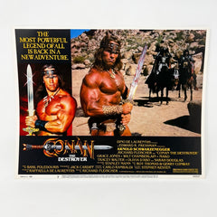 Connan The Destroyer Scifi Collectible movie Lobby Card set of 8