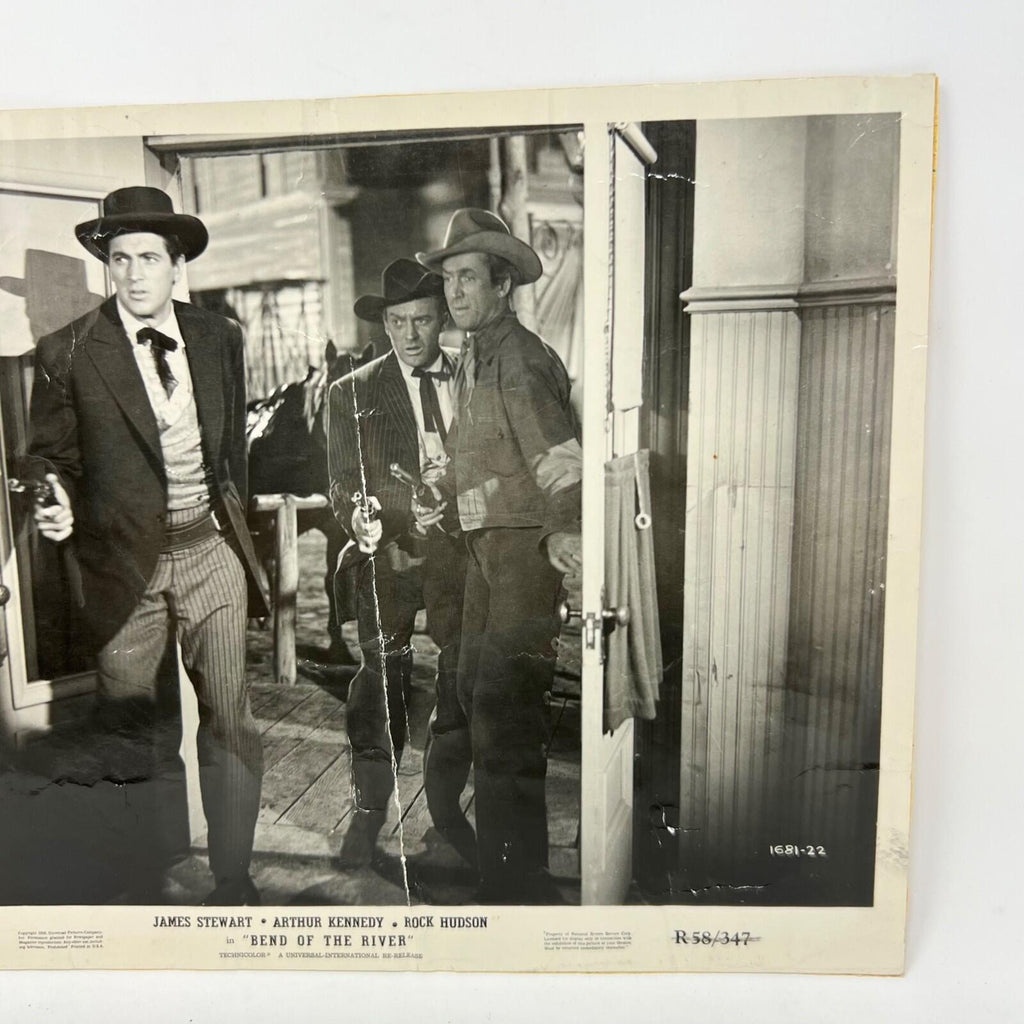 1958 Bend Of The River Lobby Card Movie Poster (c)