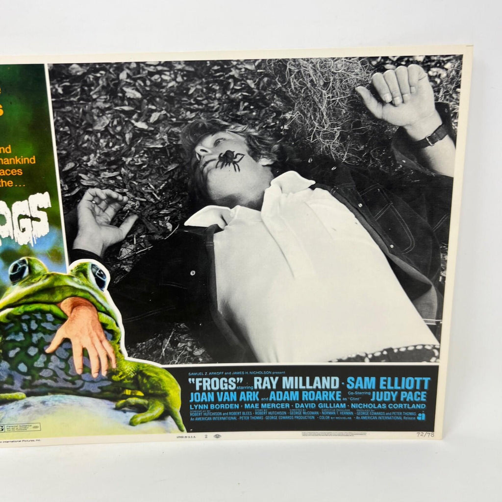 Nature Strikes Back Frogs Collectible Movie Lobby Card No.2