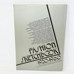 Fashion Sketchbook 1920 – 1960 by John Peacock - Vintage 1977 1st Printing
