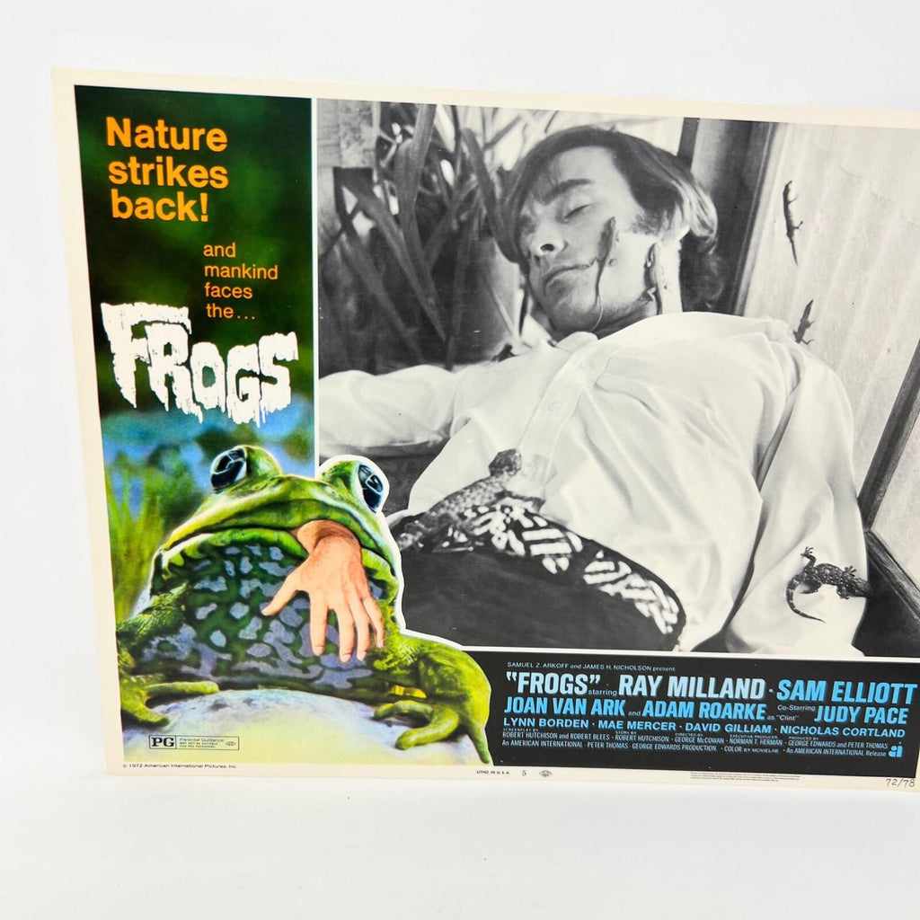 Nature Strikes Back Frogs Collectible Movie Lobby Card No.5