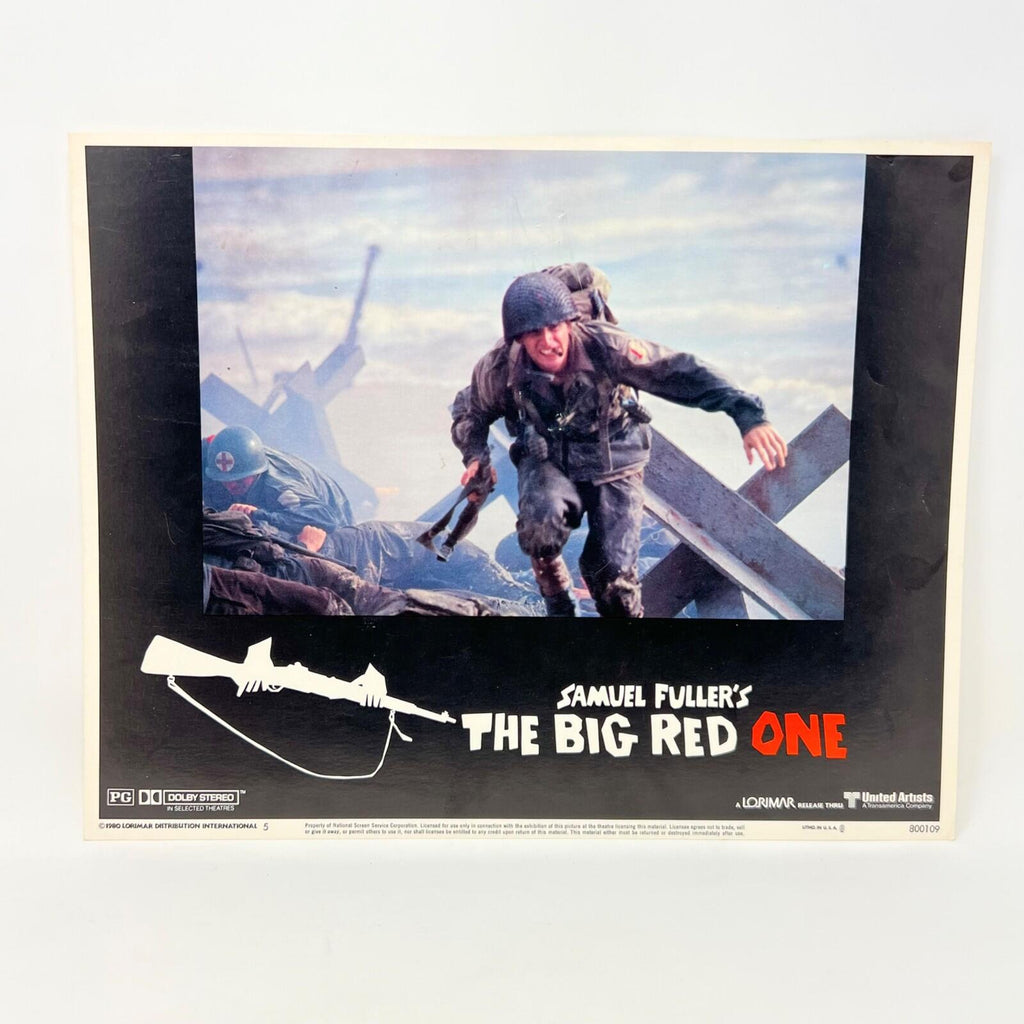 Samuel Fuller's The Big Red One Lobby Card Movie Poster No.5