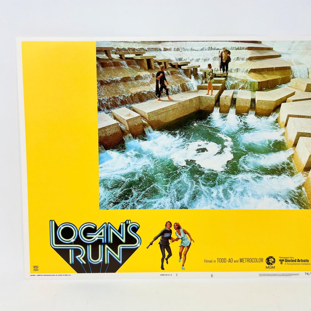 1976 Logans Run Collectible Movie Lobby Card No.6