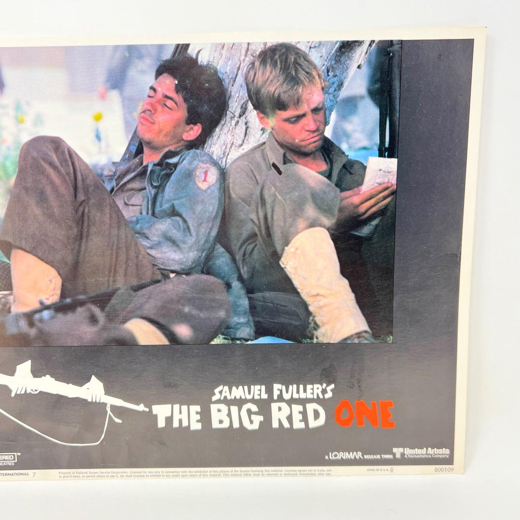 Samuel Fuller's The Big Red One Lobby Card Movie Poster No.7