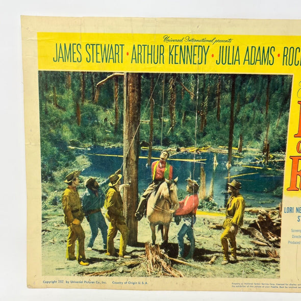 1952 Bend Of The River Lobby Card Movie Poster (a)