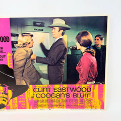 1968 Client Eastwood Coogan's Bluff Collectible Movie Lobby Card No.7