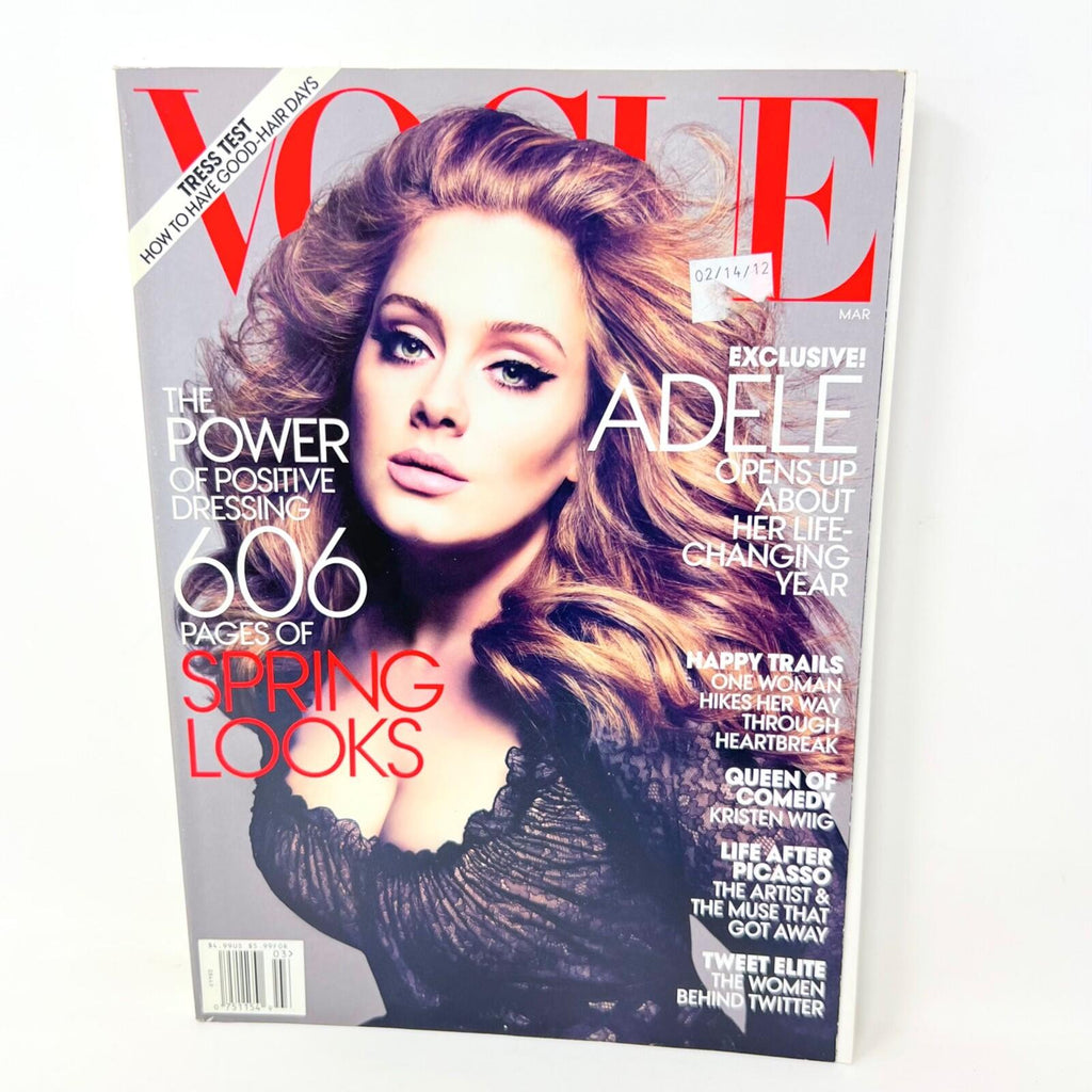 Vogue Magazine March 2012 Exclusive Adele Cover