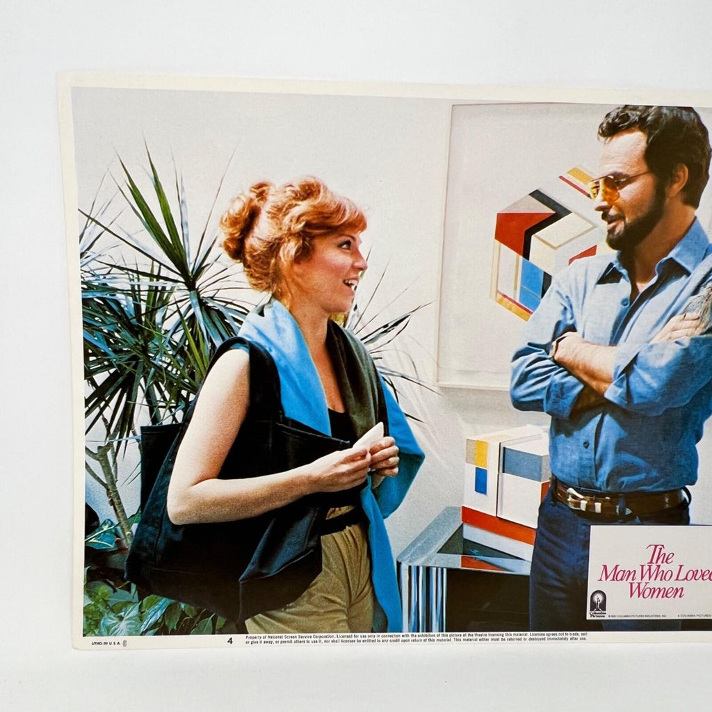 1983 The Man Who Loved Women Original Movie Lobby card No.4