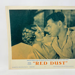 1963 Red Dust Collectible Movie Lobby Card No.6