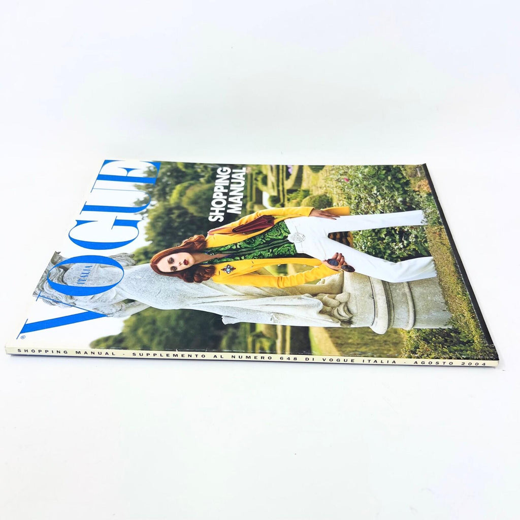 VOGUE Magazine Italia No.648 August 2004 Shopping Manual