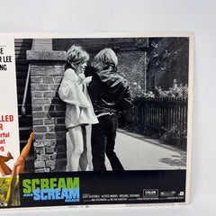 1970 Scream and Scream Again Original Movie Lobby Card 70/53 No.6