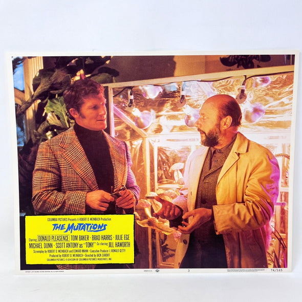 The Mutations Original Movie Lobby Card 74/165 No.3