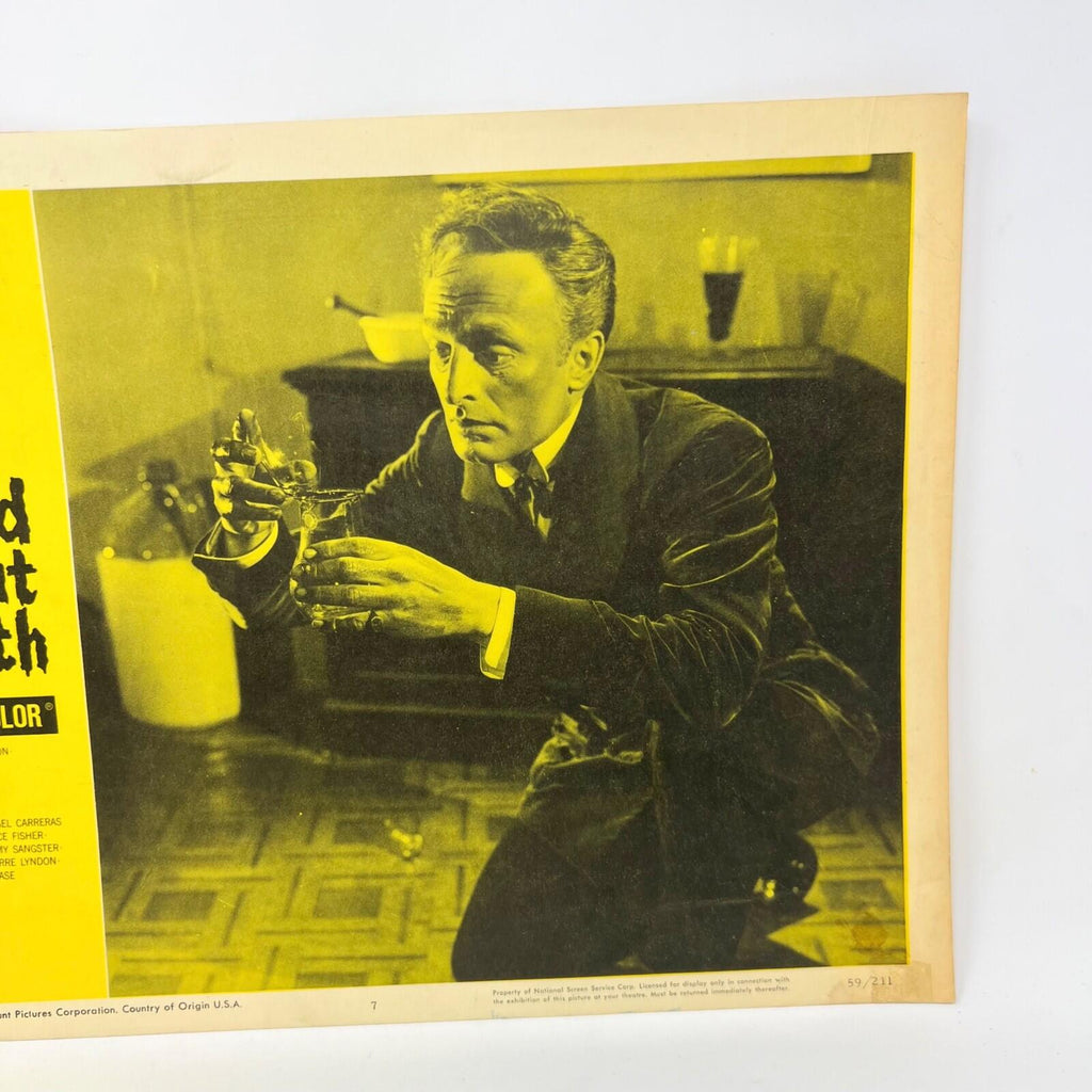 1959 The Man Who Could Cheat Death Collectible Movie Lobby Card No.7
