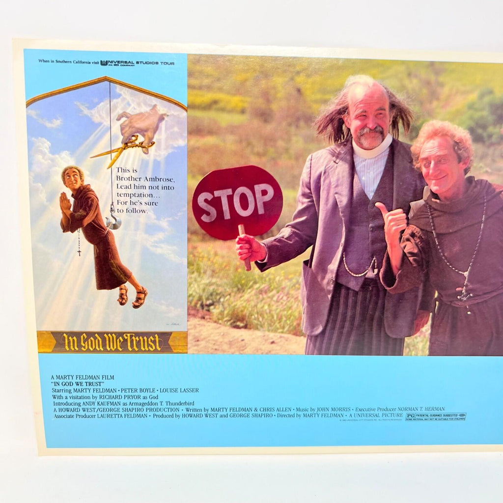 1980 In God We Trust Collectible Movie Lobby Card (d)
