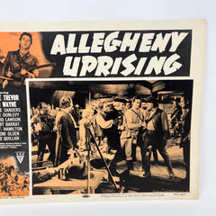 1957 Allegheny Uprising Original Movie Lobby Card Claire Trevor John Wayne b