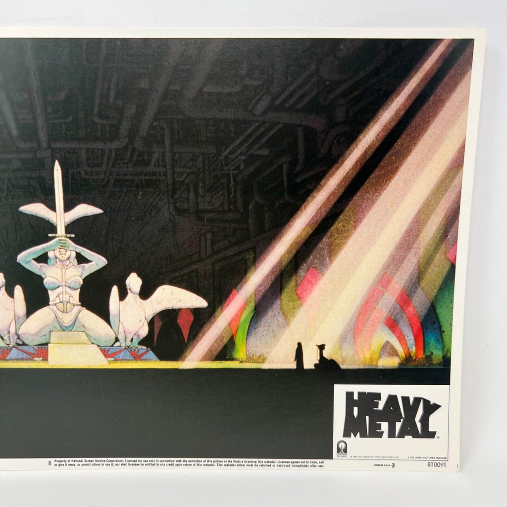 1981 Heavy Metal Utho Set of 8 Original Movie Lobby Cards No.8