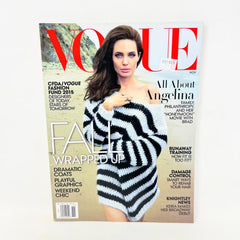 Vogue Magazine (November, 2015) Angelina Jolie Cover