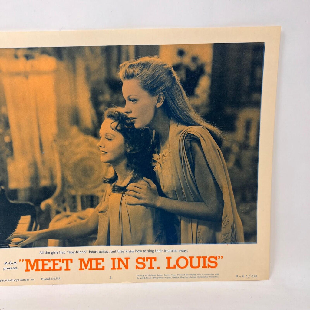 1962 Meet Me In St. Louis Original Movie Lobby Card No.6