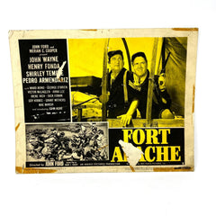 1948 Fort Apache original Lobby Card John Way Shirley Temple Henry Fonda