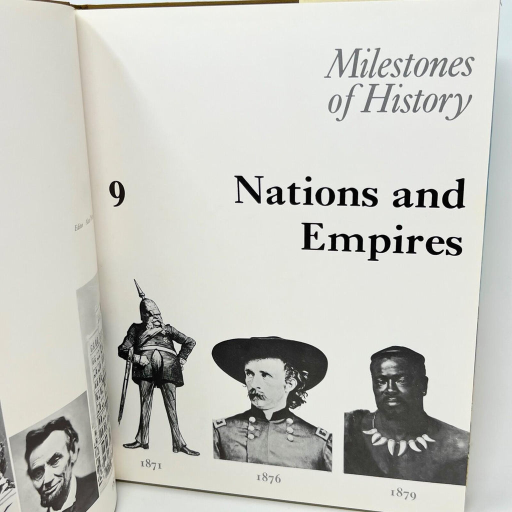 1970 Milestones Of History Nations and Empires Hardcover