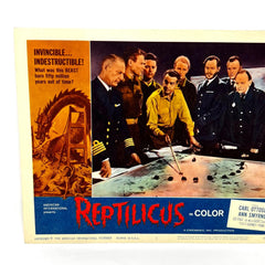 1962 Reptilicus In Color Movie Lobby Card Poster No.3