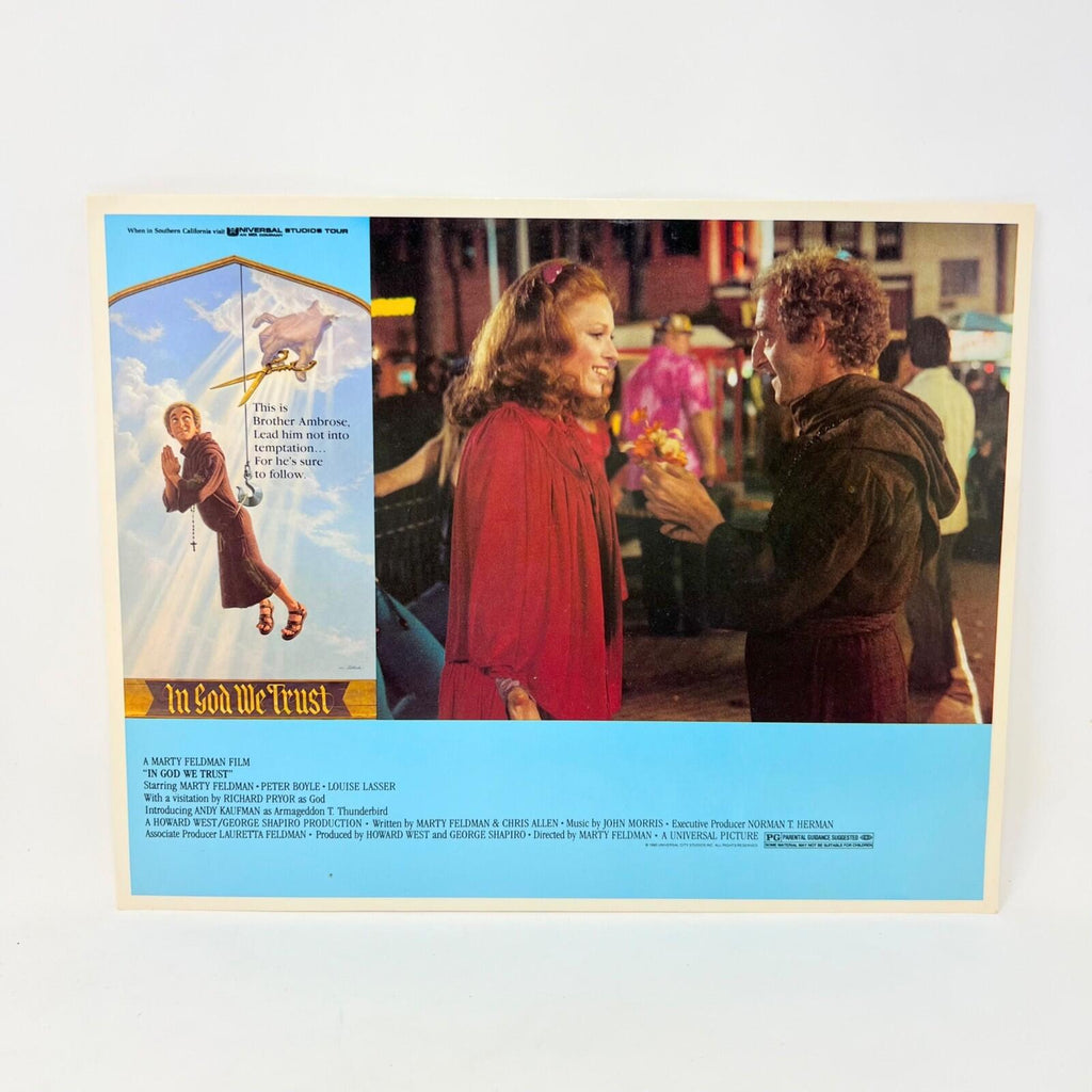 1980 In God We Trust Collectible Movie Lobby Card (b)