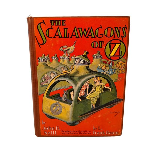 1941 Vintage The Scalawagons Of Oz By John R. Neill L. Frank Baum