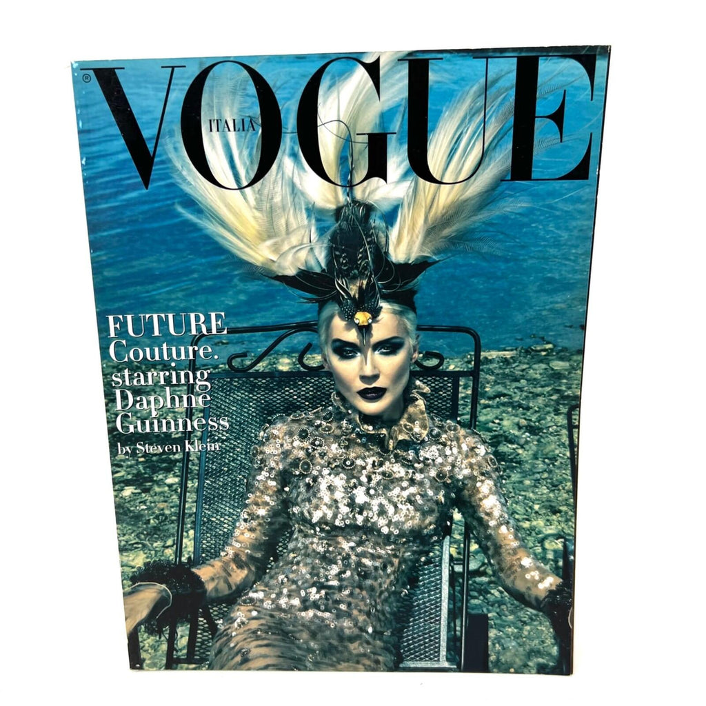 Vogue Magazine Italia Supplemento Al Numero 697 Daphne Guinness Cover Sep 2009