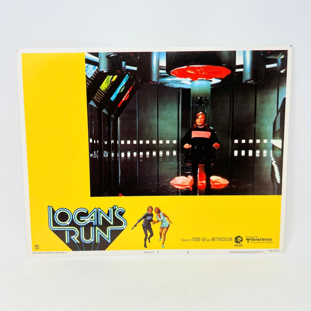 1976 Logans Run Collectible Movie Lobby Card No.8