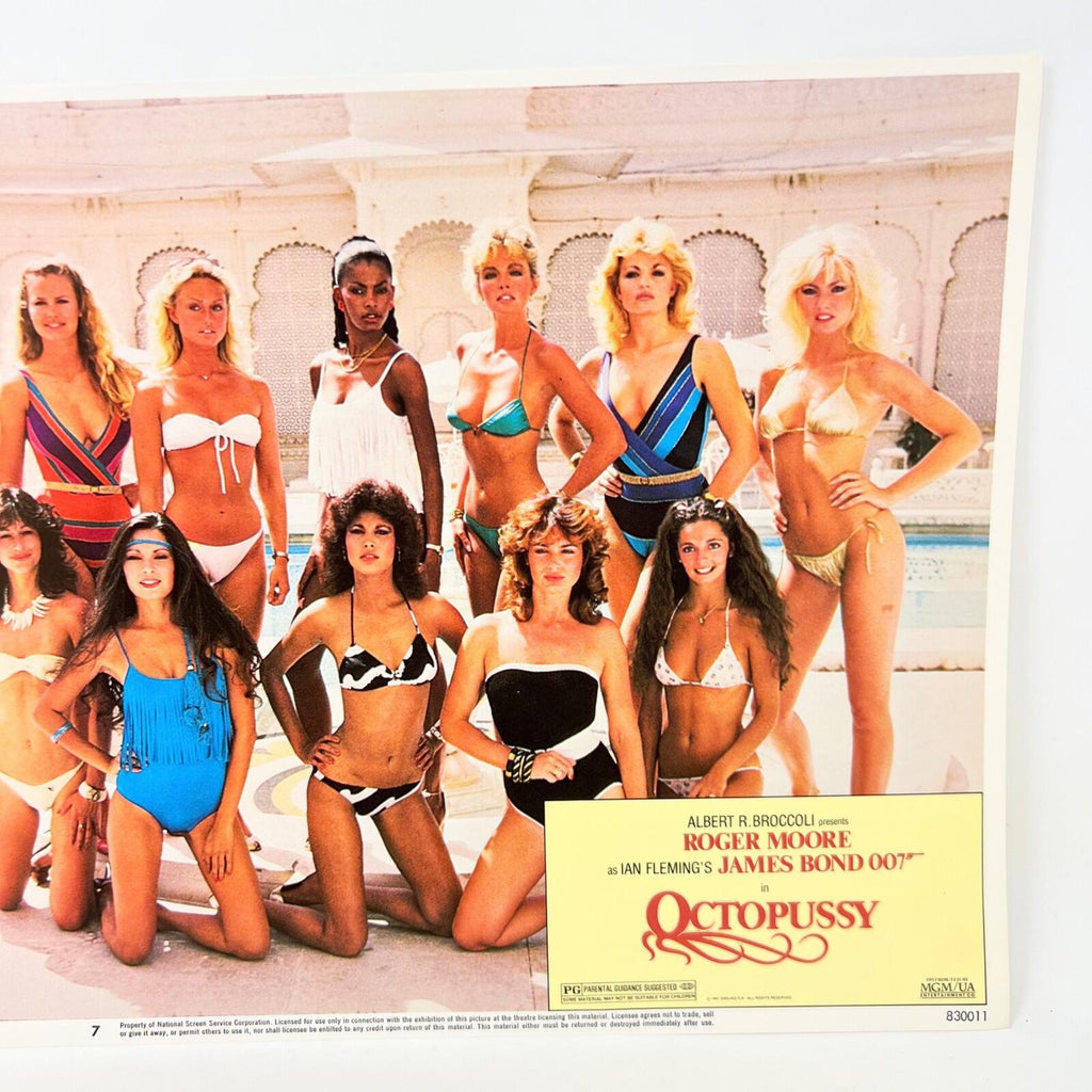 James Bond 007 Octopussy Original Movie Lobby card No.7