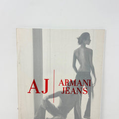 GIORGIO ARMANI JEANS FALL/WINTER 2002-2003 LOOKBOOK & LG POSTER