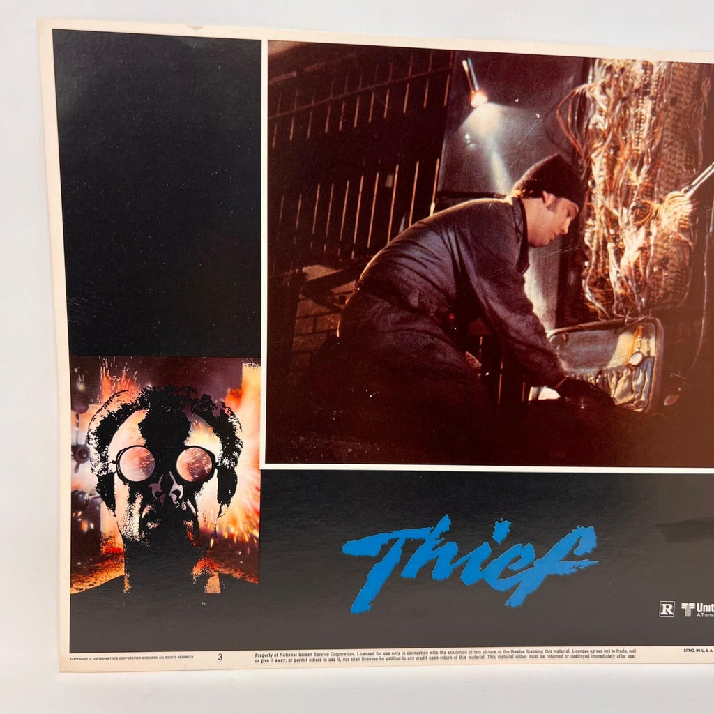 1981 Thief Vintage Movie Lobby Card No.3