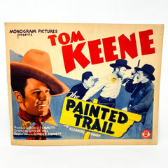 The Painted Trail Tom Keene Collectible movie Lobby Card