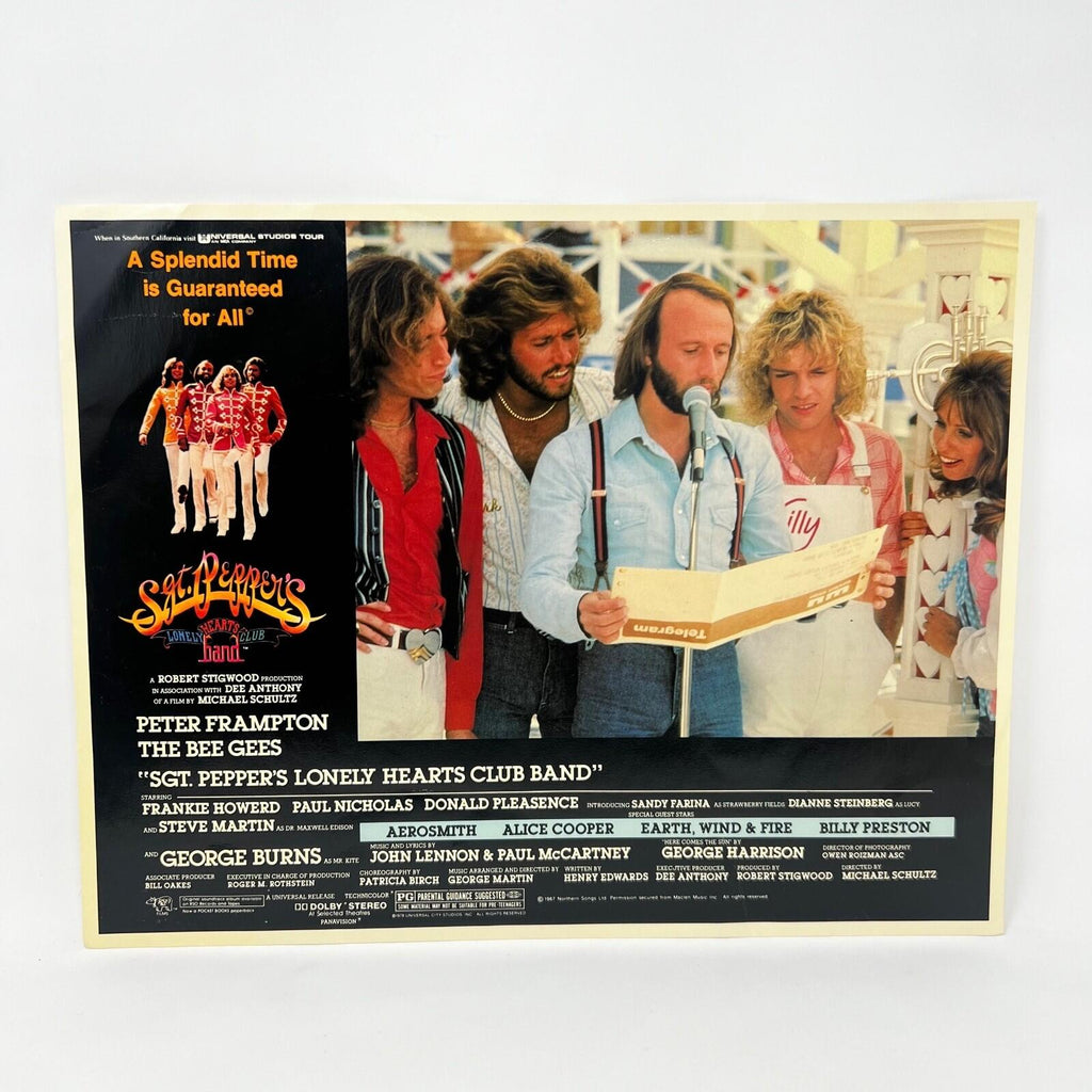 1978 STG Peppers Lonely Hearts Club Band Original Movie Lobby Card (c)