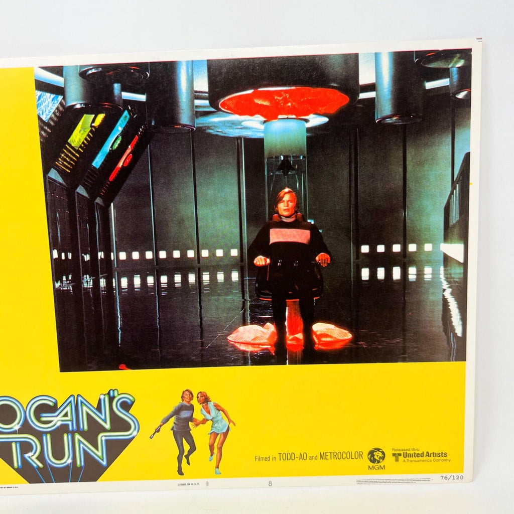 1976 Logans Run Collectible Movie Lobby Card No.8