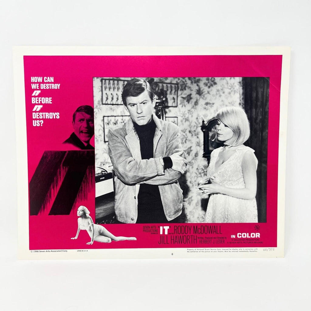 IT Roddy McDowall Paul Maxwell Sci-Fi HorrorCollectible Lobby Card Poster No.1-8