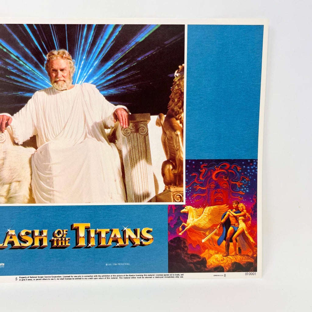 1981 Clash Of The Titans Lobby Card Movie Poster No.5