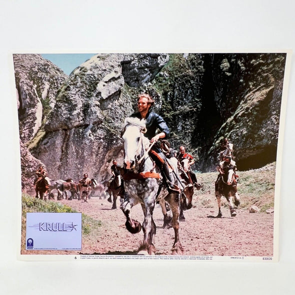 1983 Krull Original Vintgage  Lobby Card Movie Poster No.6