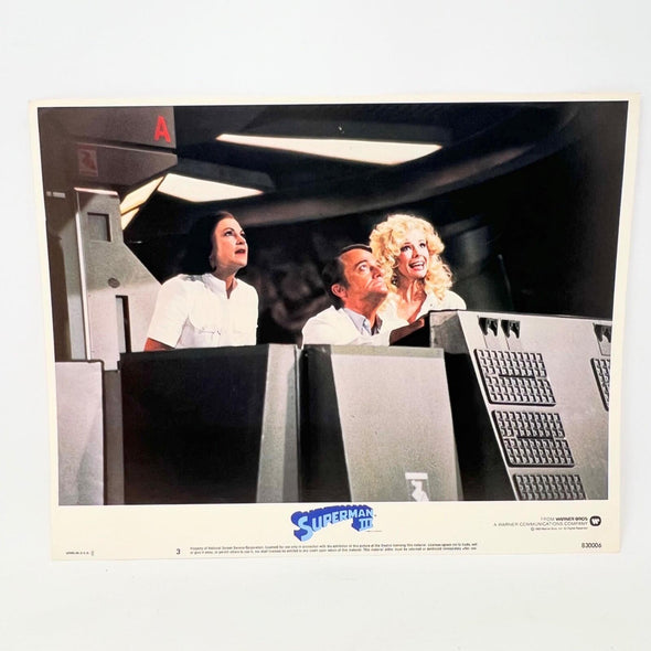 1983 Superman III Collectible Movie Lobby Card