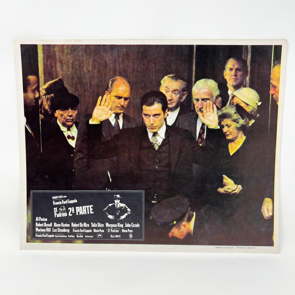 1974 The Godfather El Padrino Part II Mexican Collectible Lobby Cards