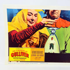 1960 The 3 Worlds Of Gulliver in Superdynamation Collectible Movie Lobby Card e